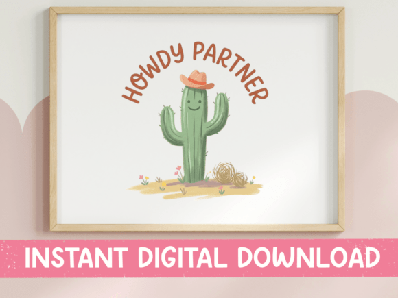 Download Howdy Partner Cactus Design - Premium Bundle