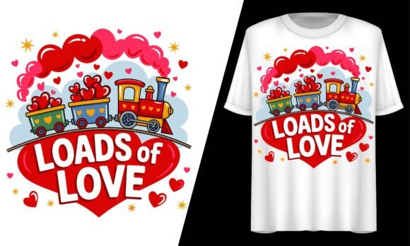 Download Loads of Love Heart Train Romantic SVG. - Love heart Collection
