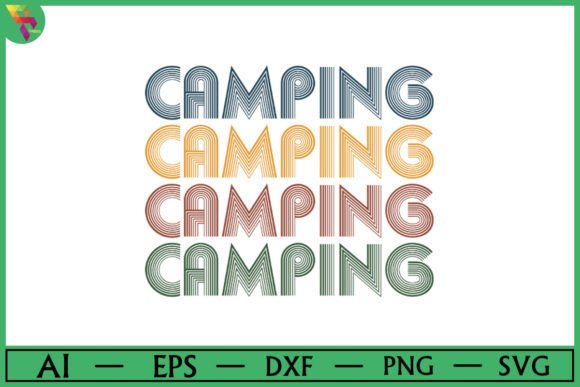 Download Camping T-shirt Design Lovers - Premium Resources